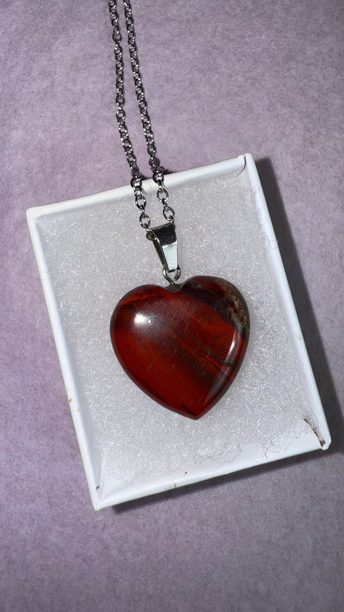 Silberne Edelstahl Halskette