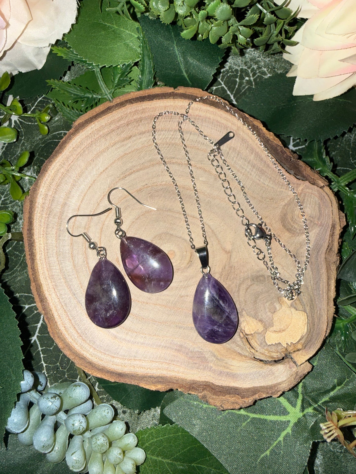 Amethyst Schmuck Set