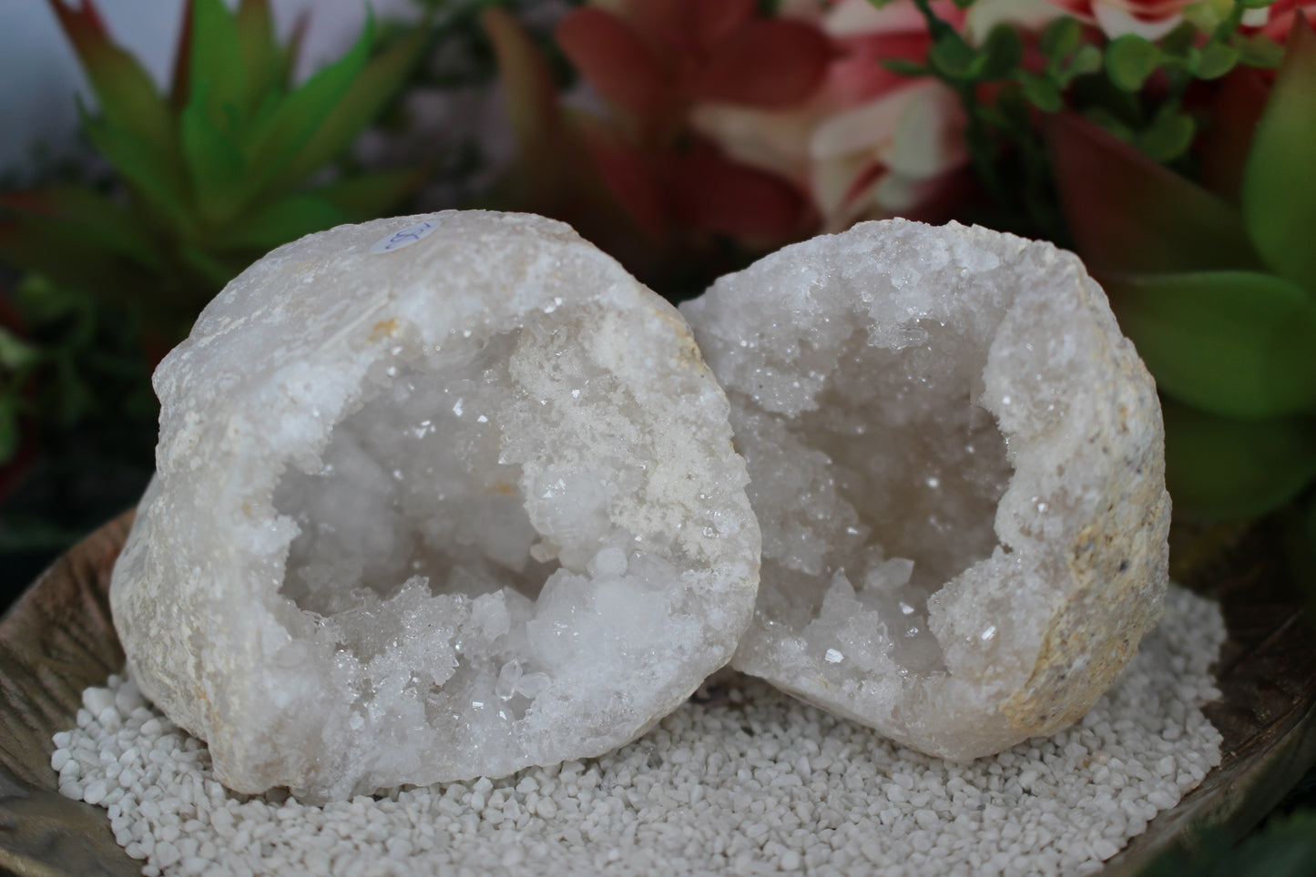 Quarz Geode (geöffnet)