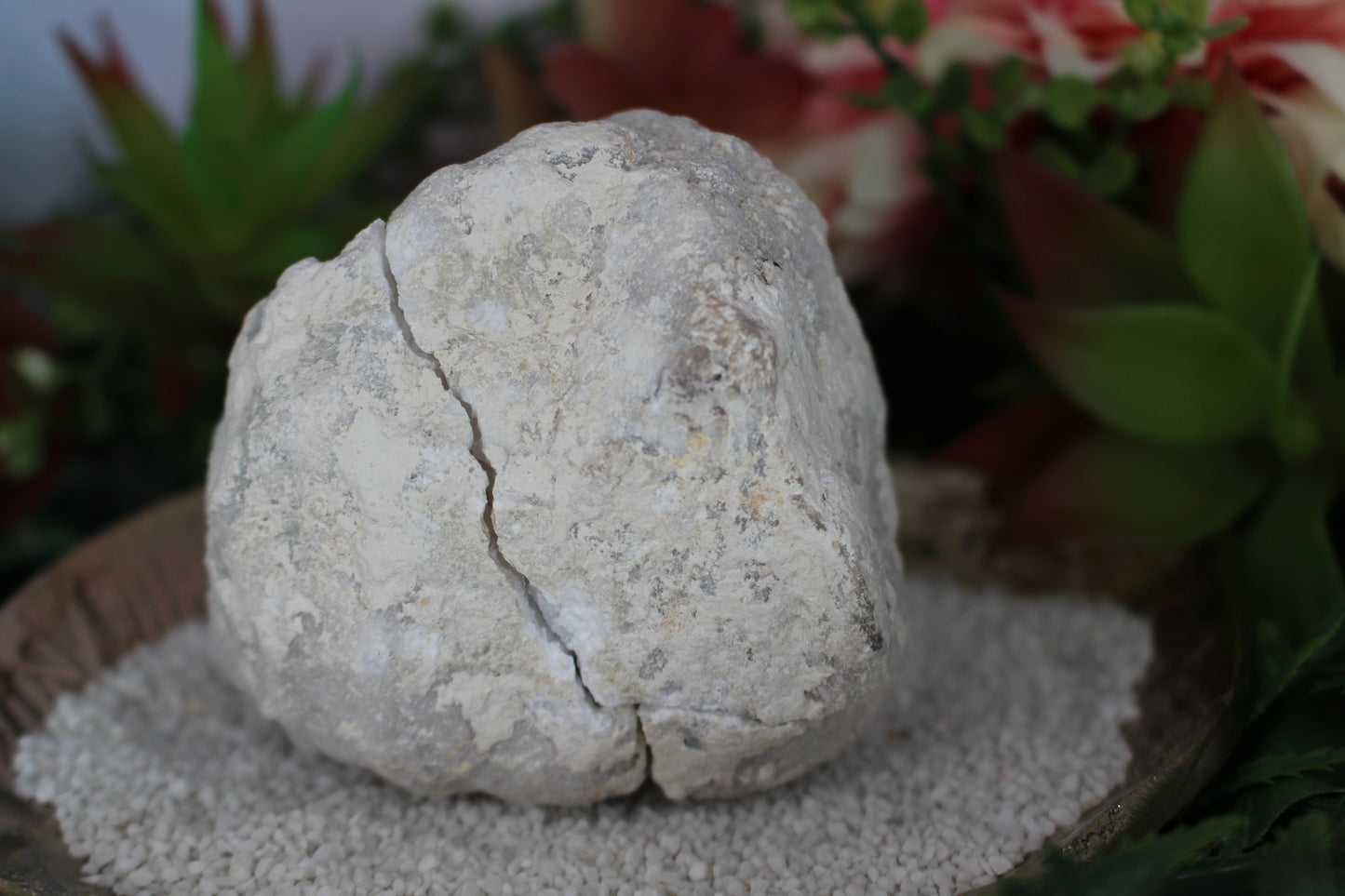 Quarz Geode (geöffnet)