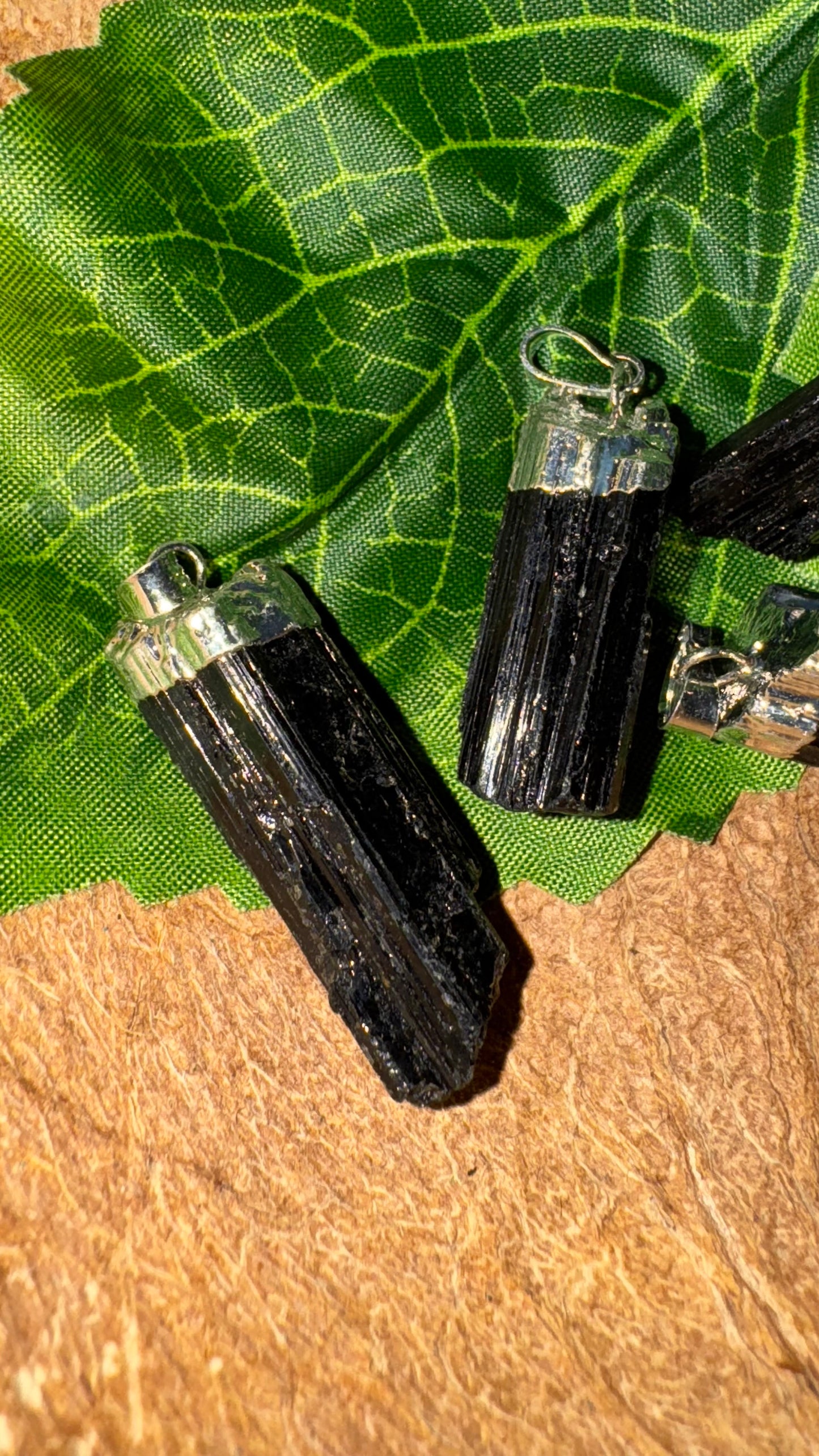 Turmalin Anhänger Roh