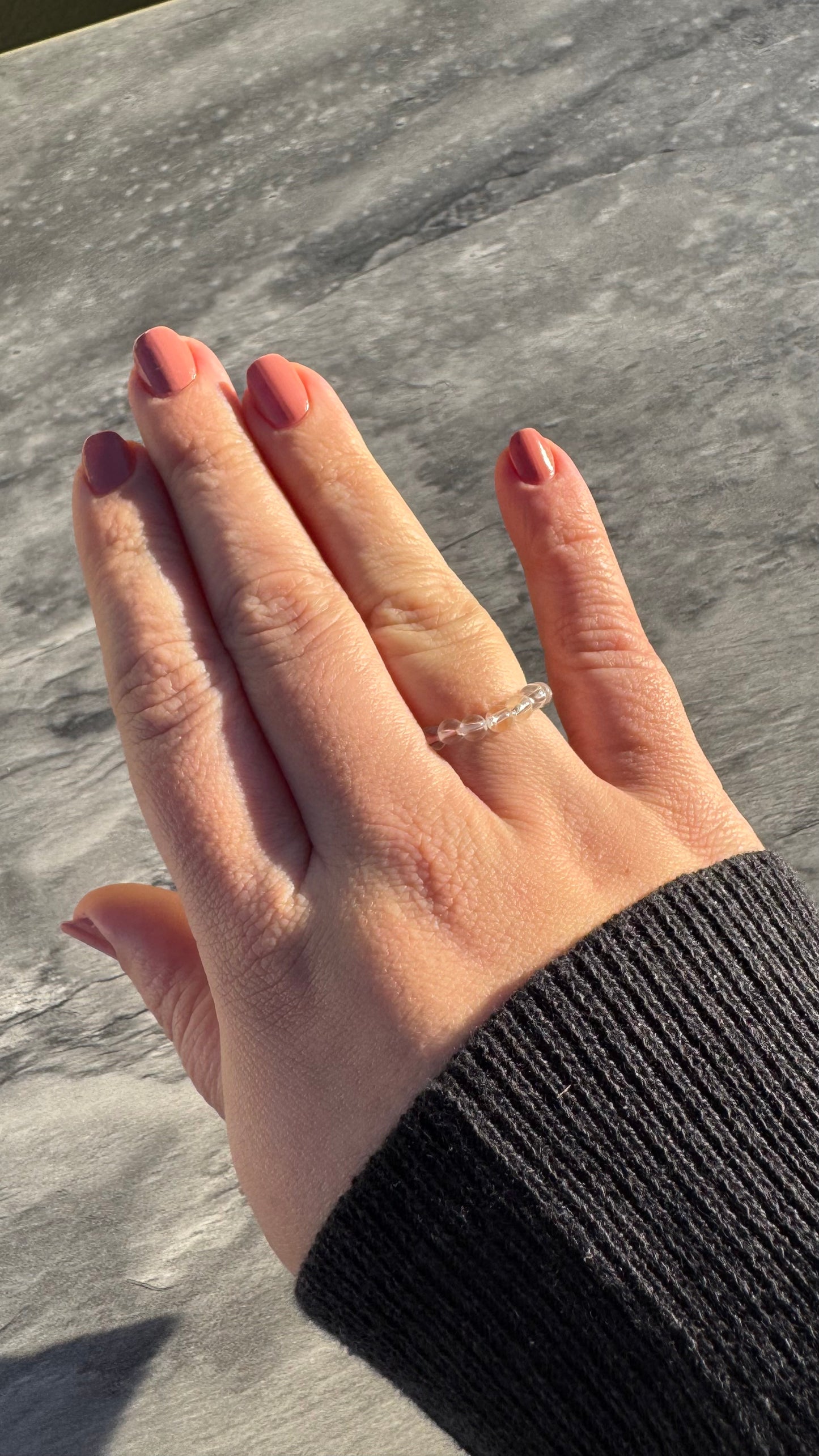 Bergkristall Ring