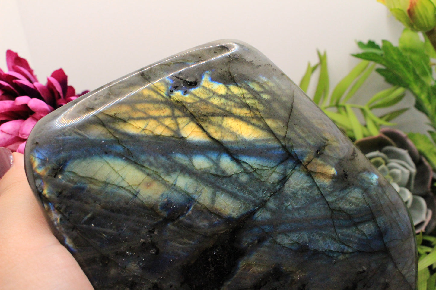 Labradorit Freiform Statement Piece