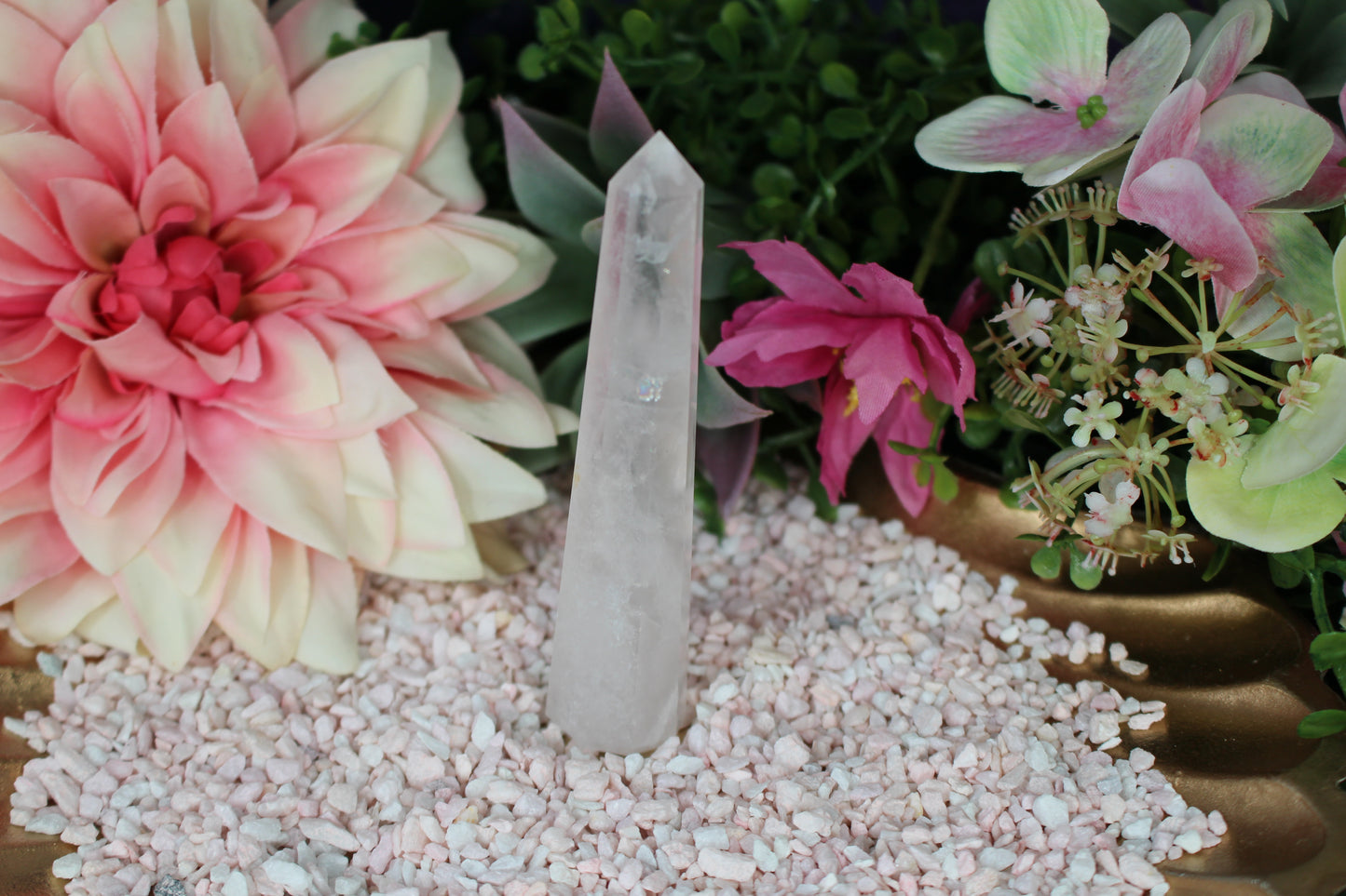 Bergkristall Obelisk