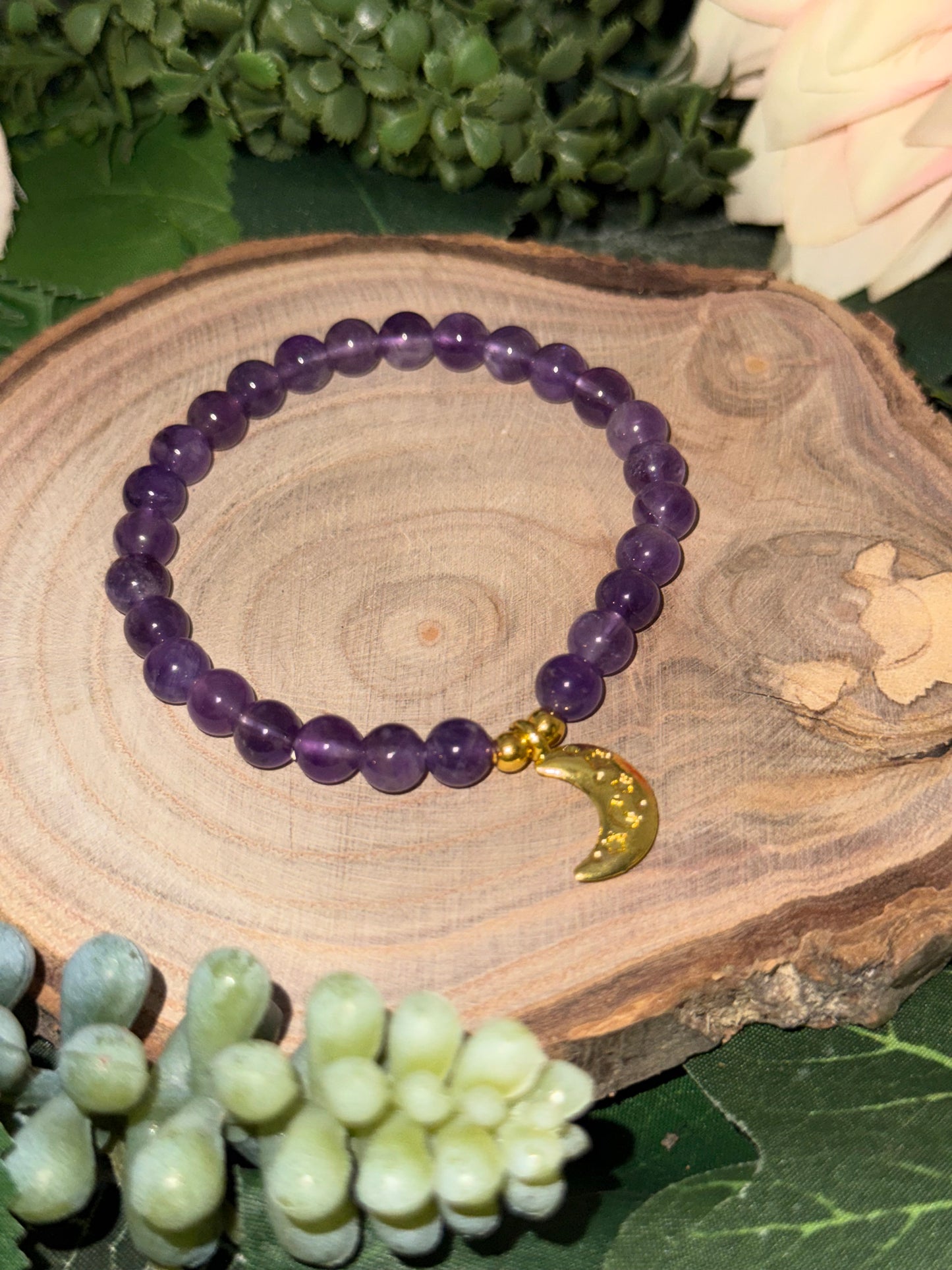 Amethyst Mond Armband