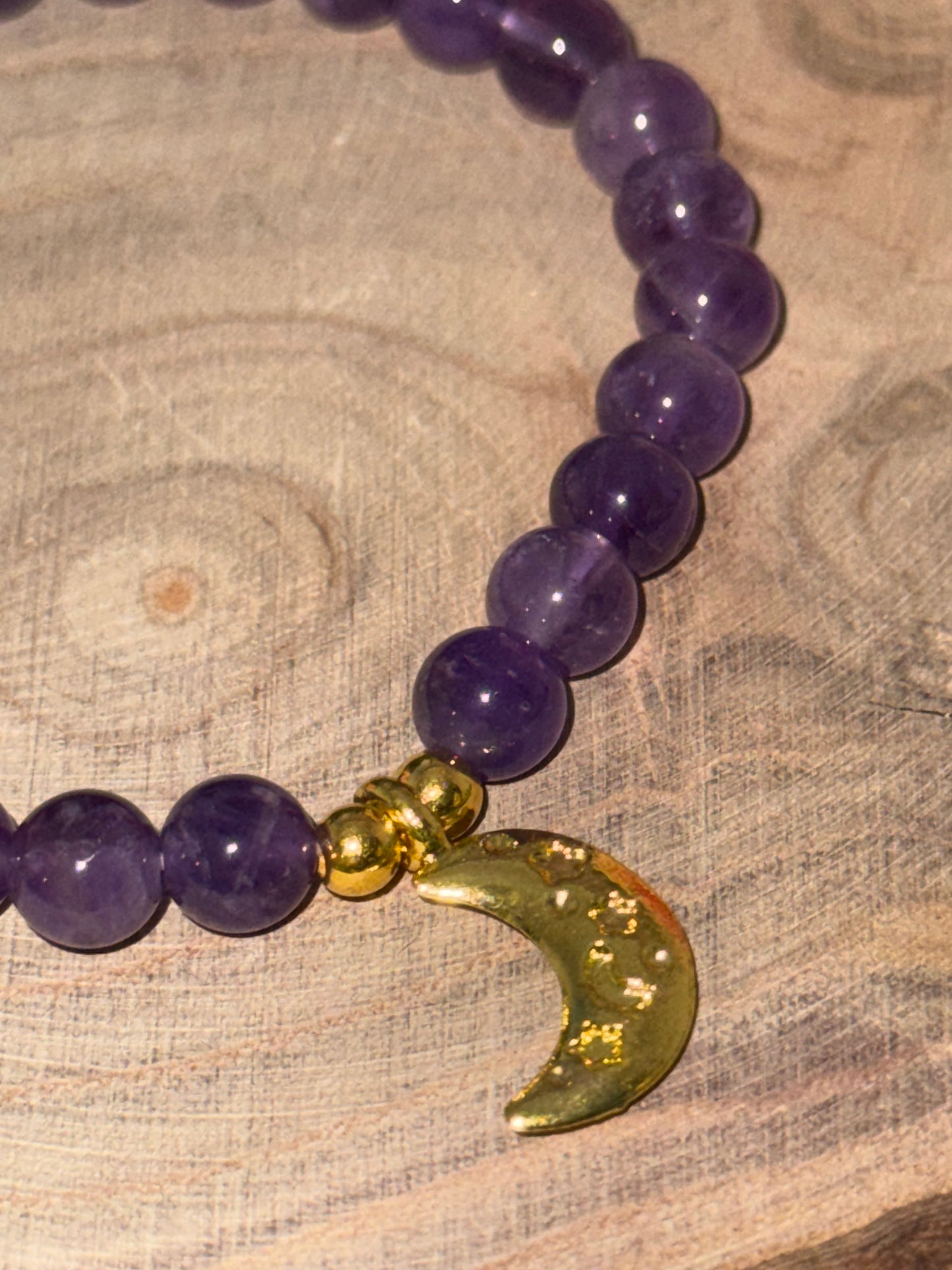 Amethyst Mond Armband