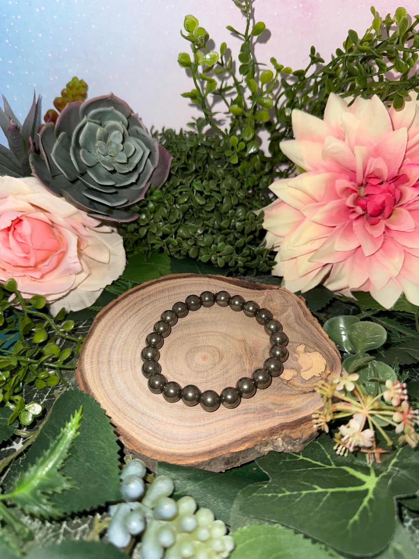 Pyrit Armband