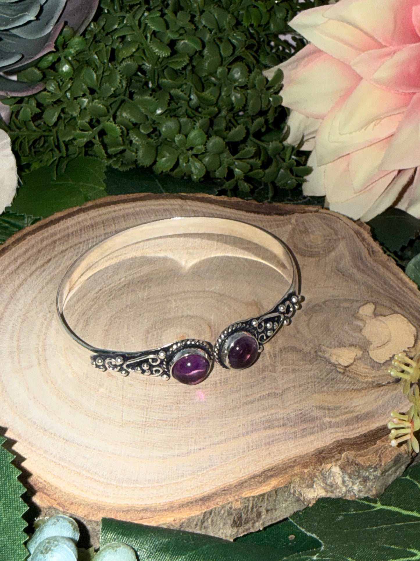 Amethyst Armreif