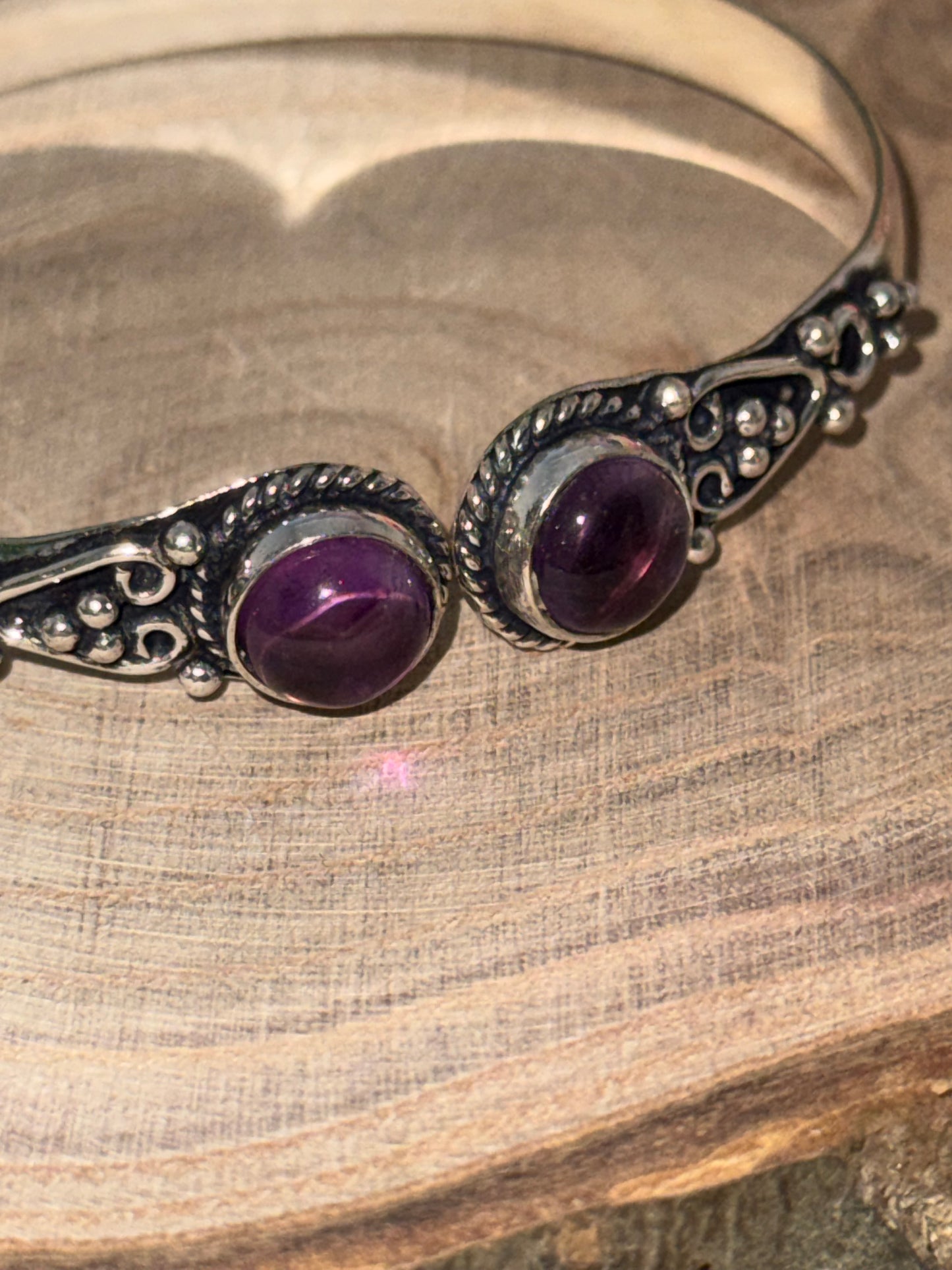 Amethyst Armreif