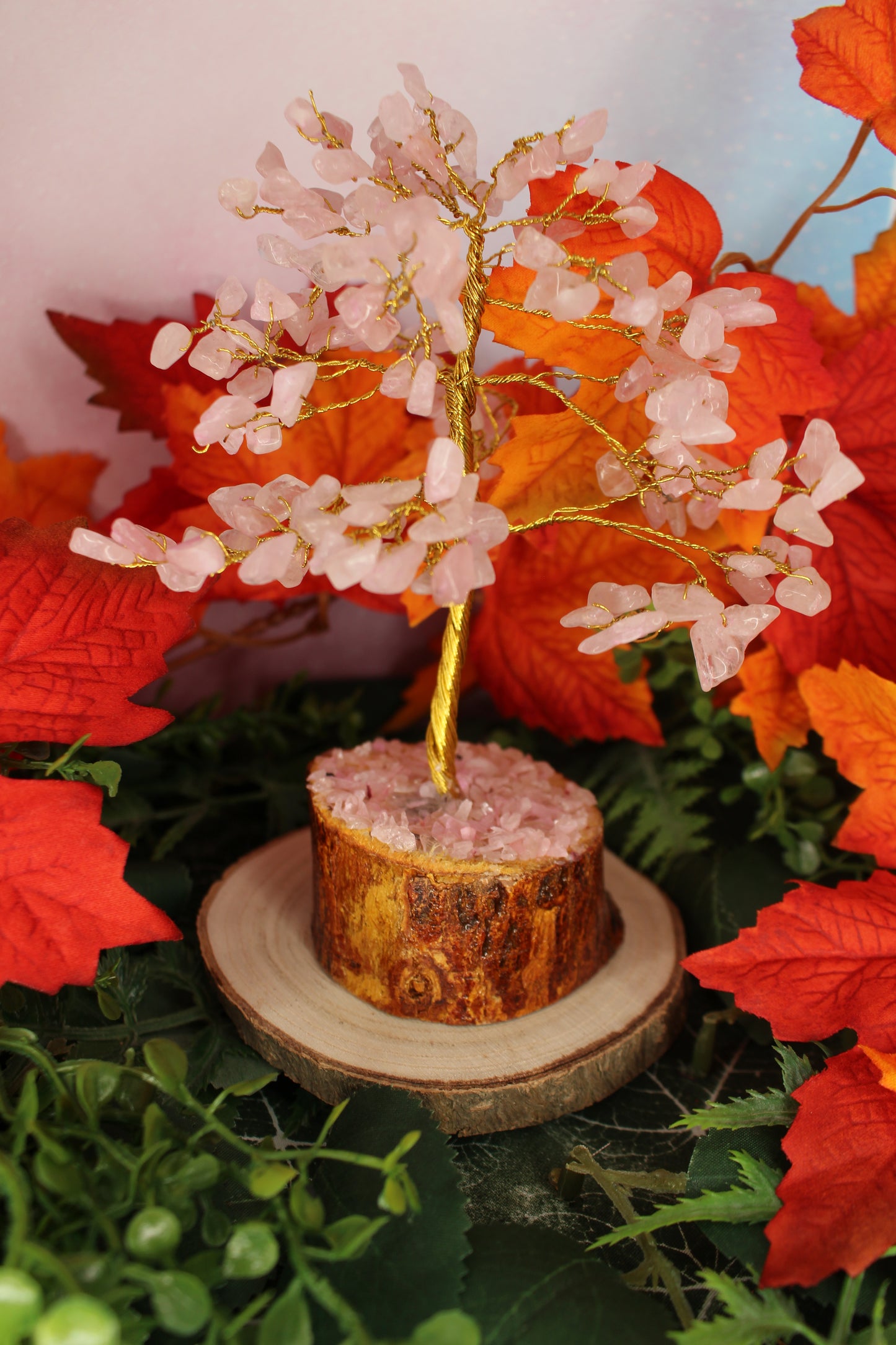 Rosenquarz Baum