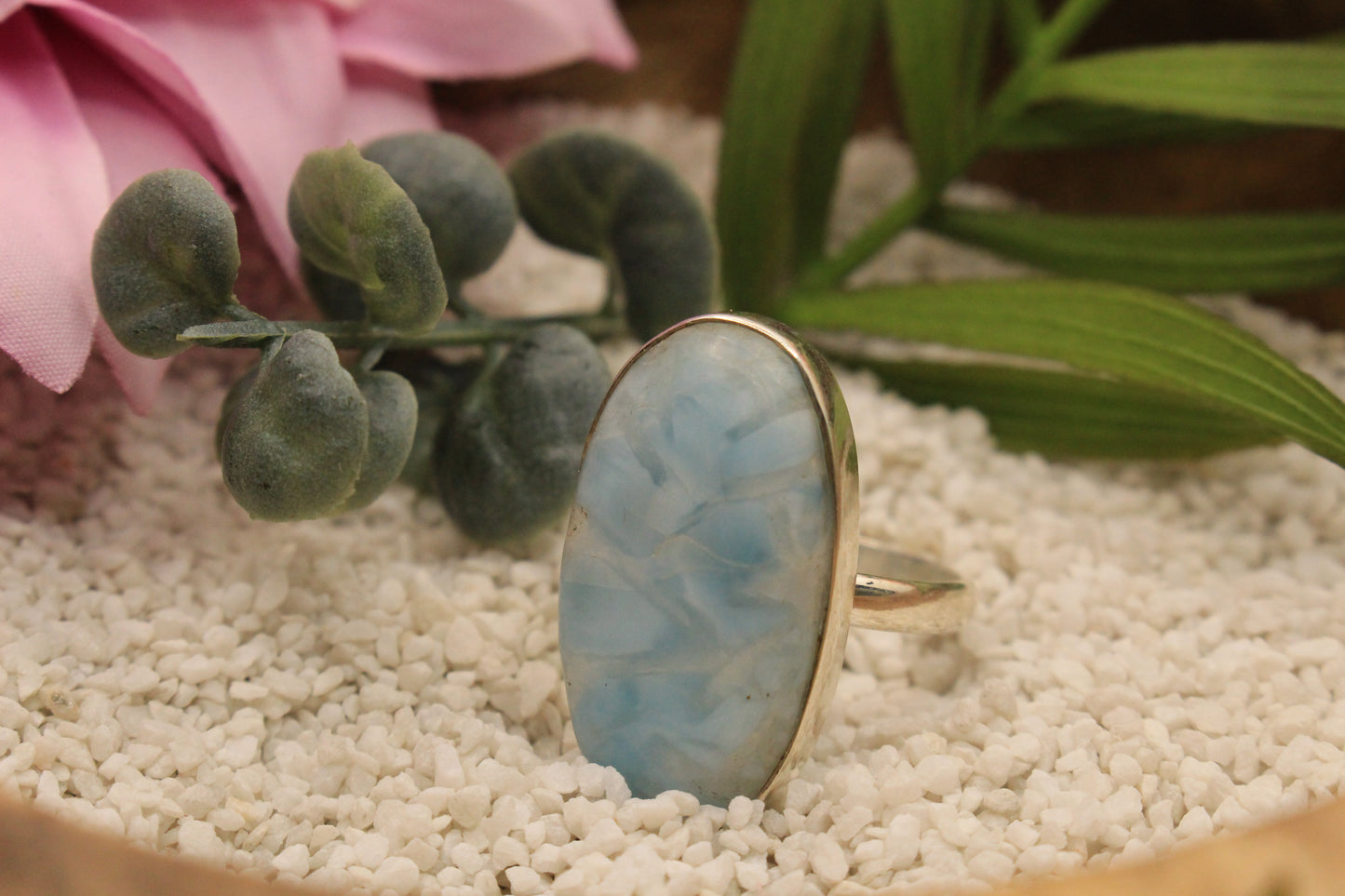 Larimar Ring