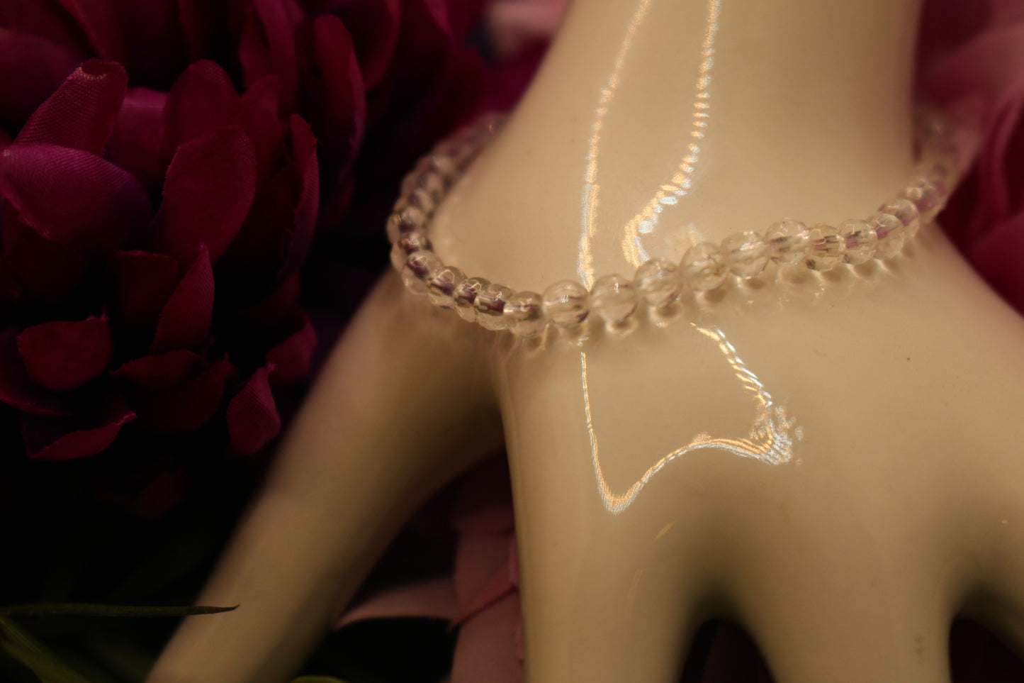 Bergkristall Armband (facettiert)